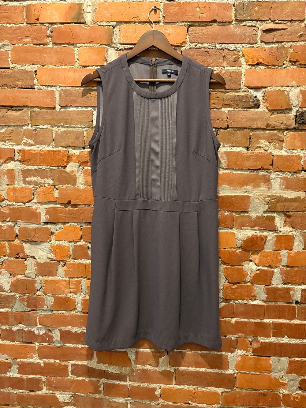 Madewell Grey Tuxedo Tank Dress size 12